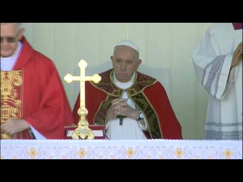 Pope Francis holds Holy Mass in Nur-Sultan, Kazakhstan