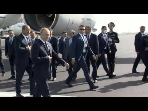 Putin arrives in Samarkand for SCO summit