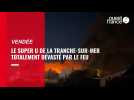 VIDEO. Le Super U de La Tranche-sur-Mer totalement dévasté par le feu