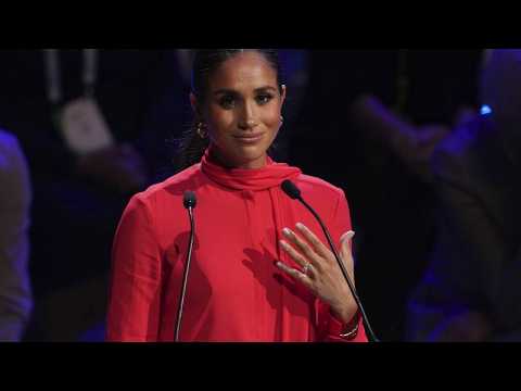Meghan Markle: Duchess of Sussex gives first UK speech since LA move