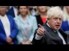 Boris Johnson bids farewell before meeting the Queen to resign