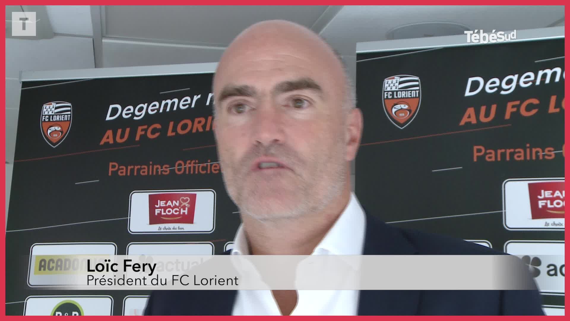 Pelouse du Moustoir : "il y a un manque de respect important par rapport au FC Lorient" fustige Loïc Fery (Le Télégramme)