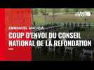 VIDÉO. Emmanuel Macron : coup d'envoi du Conseil national de la refondation à Marcoussis