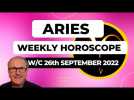 Aries Horoscope Weekly Astrology from 26th September 2022