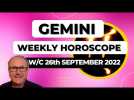 Gemini Horoscope Weekly Astrology from 26th September 2022