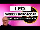 Leo Horoscope Weekly Astrology from 26th September 2022