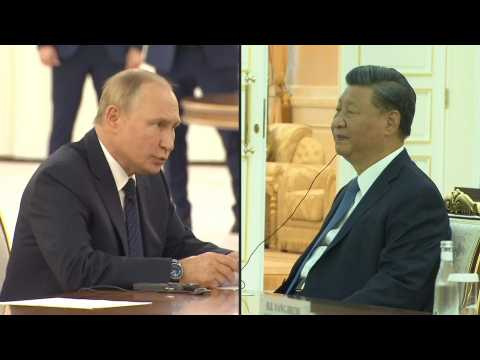 Russia's Putin meets his Chinese counterpart Xi Jinping in Uzbekistan