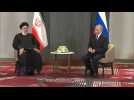 Russia's Putin meets Iranian counterpart Raisi