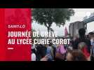 Grève au lycée Curie-Corot