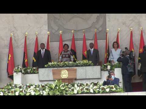 Angola's Joao Lourenco is sworn in for his second term as president