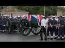 Britain's Royal Navy rehearses ahead of queen's funeral