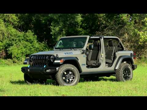 2023 Jeep Wrangler Willys 4xe Driving Video