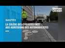 À Nantes, la colère des cyclistes face aux agressions des automobilistes