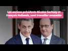 Les anciens présidents Nicolas Sarkozy et François Hollande, vont travailler ensemble
