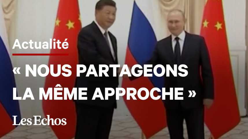 Illustration pour la vidéo La Chine et la Russie plus unies que jamais au sommet de Samarcande 