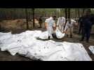 Ukraine : des centaines de tombes sommaires à Izioum, Zelensky dénonce une Russie de 