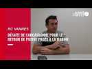 VIDEO. RC Vannes : l'ex-Vannetais Pierre Pagès regrette le 