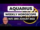 Aquarius Horoscope Weekly Astrology from 29th August 2022