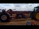 Les tracteurs en démonstration à Bailleul-le-Soc