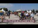 Vélotour: 4200 cyclistes à l'assaut de Reims