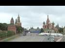 Images of the Kremlin and Moscow landmarks following Mikhail Gorbachev's death