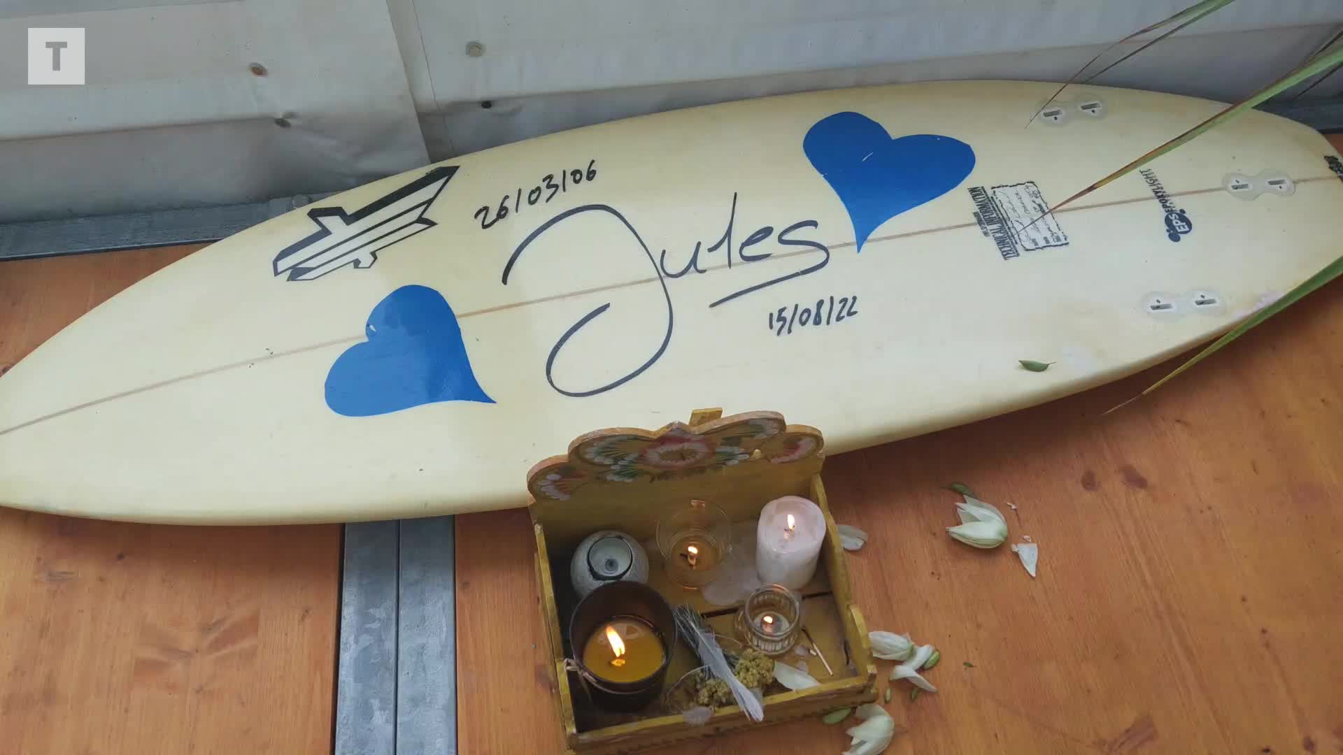 L'émouvant hommage au jeune surfeur Jules Prou, disparu en mer à 16 ans (Le Télégramme)