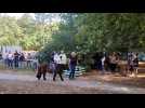 Bénédiction des chevaux à Bon-Secours