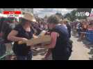 VIDÉO. Le record du monde du plus long sandwich de rillettes battu en Mayenne