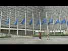 European Commission flags at half mast in tribute to Queen Elizabeth II