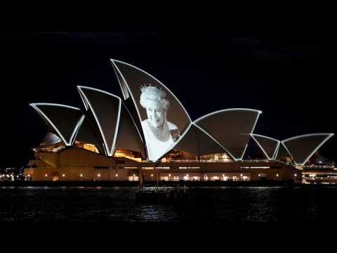 Watch as landmarks across the globe light up to celebrate the life of Queen Elizabeth II