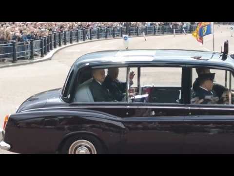 Charles III returns to Buckingham Palace after being proclaimed king