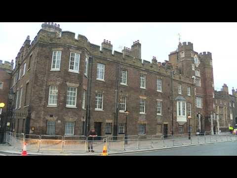 St James's Palace in London where Charles III will be proclaimed king