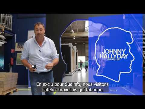 VIDEO : Expo Johnny Hallyday, EXCLU: les premires images