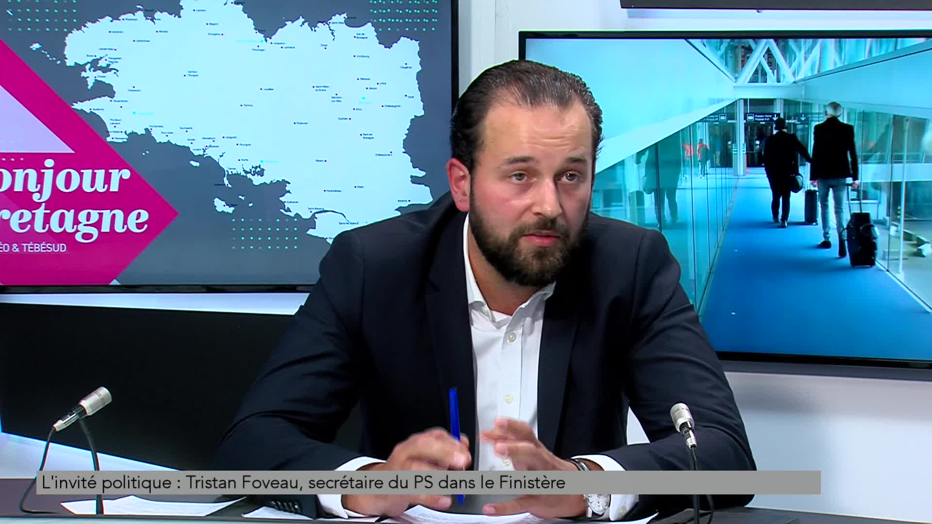 Tristan Foveau réagit sur la polémique de la ligne aérienne Brest-Orly (Tébéo-TébéSud)