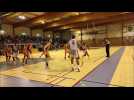 Basket-ball (N2) : vues du match Maubeuge-Recy dont les dernières secondes