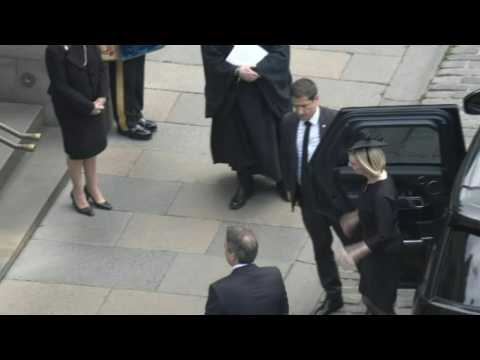 Queen's death: UK PM Liz Truss arrives at St Giles' Cathedral