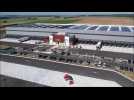 Plateforme logistique Auchan à Saint Sauveur Video Fred Haslin