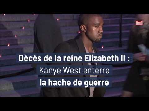 VIDEO : Dcs de la reine Elizabeth II : Kanye West enterre la hache de guerre
