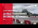 VIDÉO. Les belles voitures de la Coupe Florio attirent la foule dans les rues de Saint-Brieuc