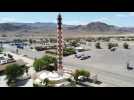 In California, world's tallest thermometer shows 108°F