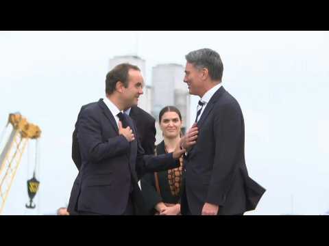 Australian Deputy PM Richard Marles visits France