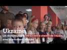 Ukraine: Les écoliers retrouvent le chemin de l'école