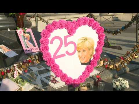 Paris remembers Princess Diana, 25 years after her death