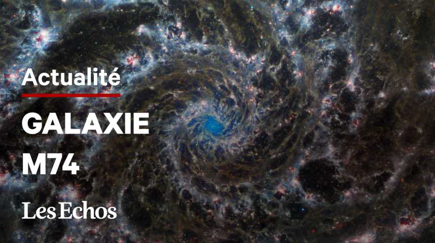 Illustration pour la vidéo Des images spectaculaires de la « galaxie fantôme » révélées par l'ESA