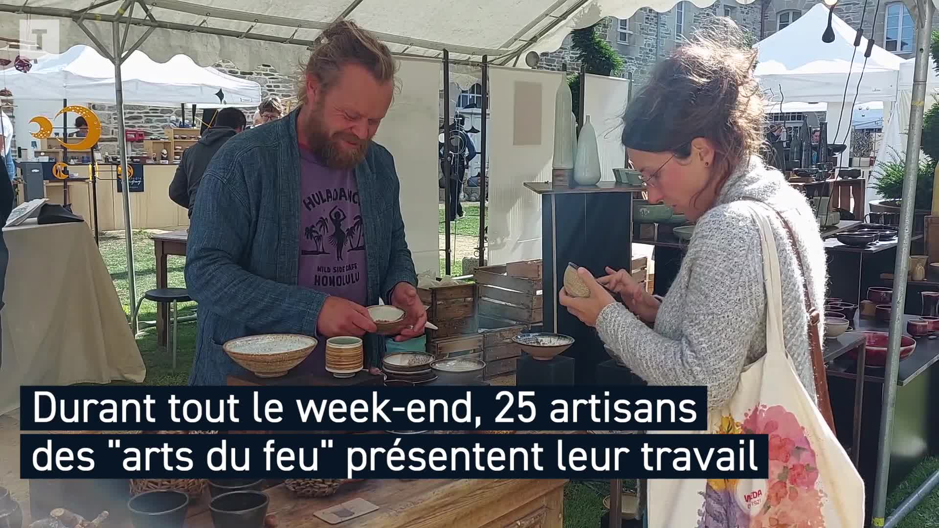 25 artisans font découvrir leur travail au festival Les Enflammés (Le Télégramme)