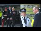King Charles III and Prince William leave London police station after thanking emergency workers