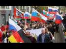 Manifestation pro-russe à Francfort