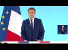 Déclaration d'Emmanuel Macron au soir du 10 avril 2022
