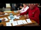 Aire-sur-la-Lys : Elections présidentielles dépouillement à la Halle au Beurre