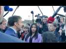 Carvin : Échange entre Emmanuel Macron et un homme sur les retraites